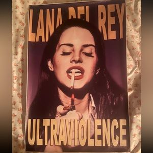 Lana Del Rey ultraviolence poster